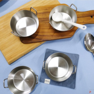 Togo Small Stainless Handle Sauce & Seasoning Bowl 4P