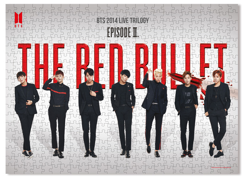 BTS Jigsaw puzzle 500pcs World Tour poster 4 THE RED BULLET - Now