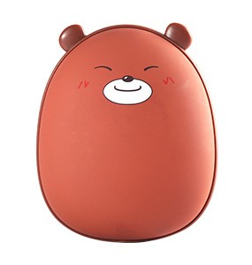 [Handwarmer] auxiliary battery USB rechargeable multi-hand heater - Brown (Color)