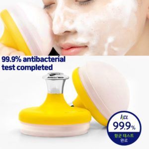 [BARULAB] Silicone Antibacterial Air Brush Pro Cleansing Brush & Holder
