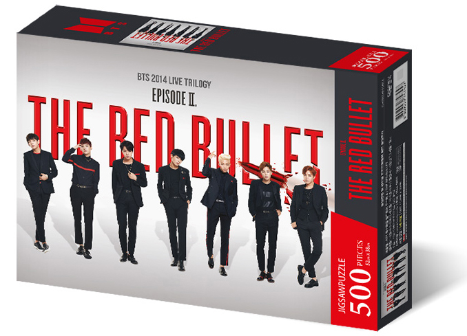BTS Jigsaw puzzle 500pcs World Tour poster 4 THE RED BULLET - Now