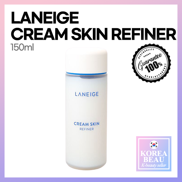 [LANEIGE] CREAM SKIN REFINER 150ml / Review, ingredients, shine / made in korea