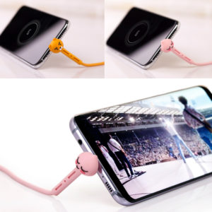 KAKAO FRIENDS L-shaped Data Charging Cable Phone Holder RYAN/APEACH (C Type/8 Pin)