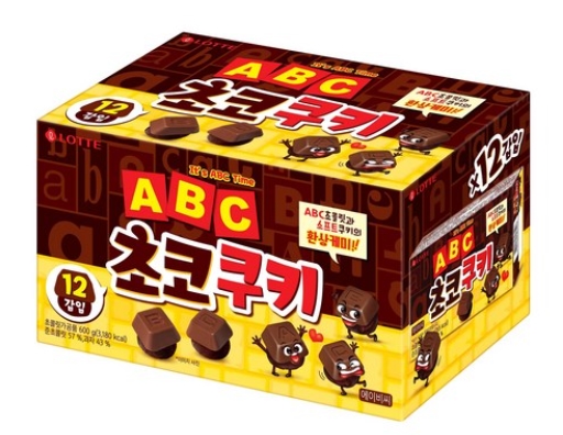 ABC Chocolate Cookie 50g x 12ea