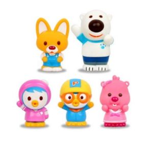 Pororo Bath toys Set
