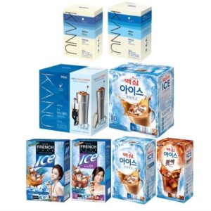 Maxim Ice Coffee Collection (Coffee Mix, Canoe, Latte, French Cafe, Ice Black)
