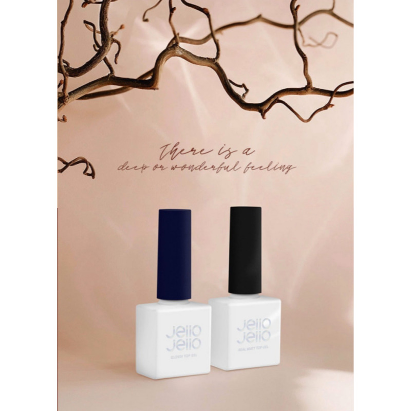 JELLO JELLO / High Gloss, Matt Nail Top Gel
