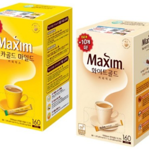[Maxim] Mocha Gold Mild 12g × 160 stick / White Gold 11.7g × 160 stick Coffee Mix