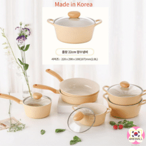 [NEOFLAM] 💥New💥 FLAN Cookware IH Induction Double Handle Pot 22cm