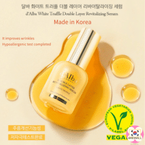 [d'Alba] dAlba White Truffle Double Layer Revitalizing Serum 30ml / Korean Beauty / Korean Popular Product / Korean Style