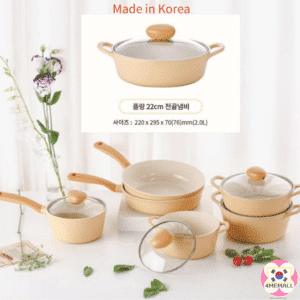 [NEOFLAM] 💥New💥 FLAN Cookware IH Induction Hot Pot / Low Pot 22cm