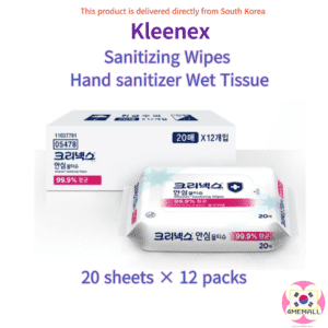 Sanitizing Wipes / Hand sanitizer Wet Tissue (Portable) / 20 sheet × 12P