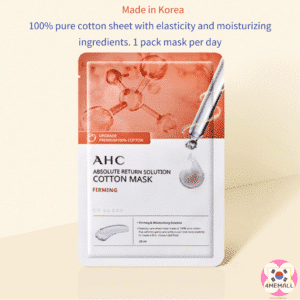 [AHC] Premium Absoulte Return Solution Pure Cotton Mask Pack - Perming 10P