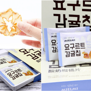 Yogurt Freeze drying Jeju Mandarin Chips 66g x 12 Healthy Fruit Vetable Snack