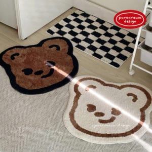 PUREUREUMDESIGN / Cupid Bear Rug 2color