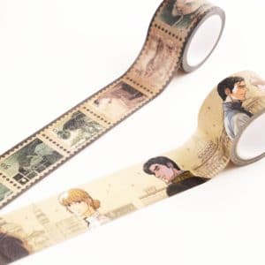 A Painter Behind The Curtain Glitter Washi Tapes