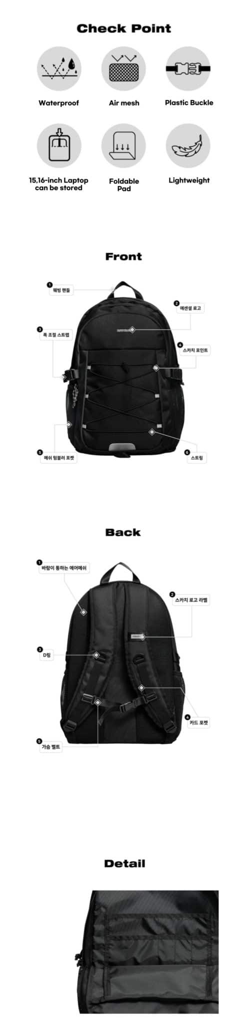 ALMOSTBLUE / ORDINARY BACKPACK 33L - Now In Seoul