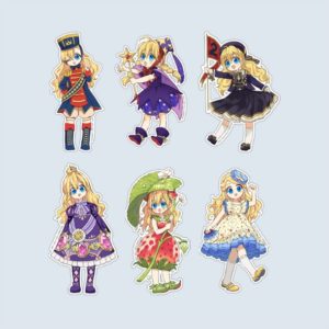 Who Made Me A Princess Removable Stickers