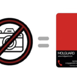 Molguard Hidden Camera Spy Anti-sneaking camera detection security card (100 pcs)