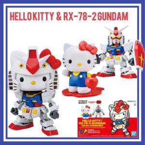 Bandai SD-EX Standard Kitty & RX-78-2 Gundam Model Kit