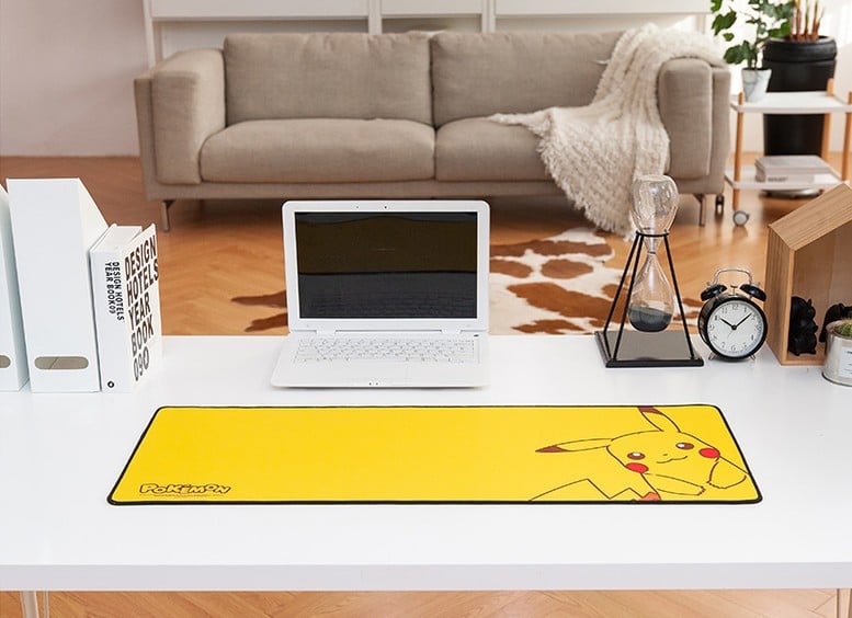 pikachu wireless mouse pokemon +pikachu Desk Pad