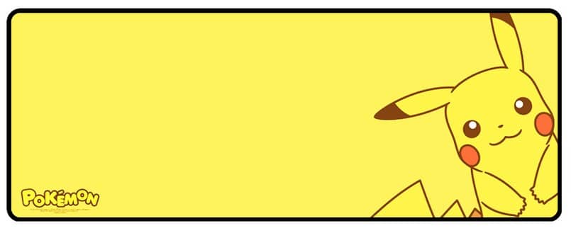 pikachu wireless mouse pokemon +pikachu Desk Pad