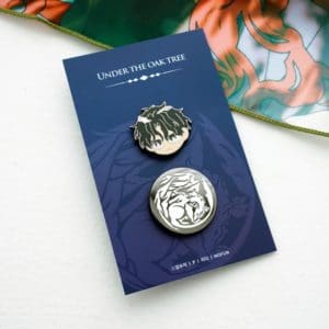 Under The Oak Tree Riftan And Remdragon Knights Metal Pin Badges