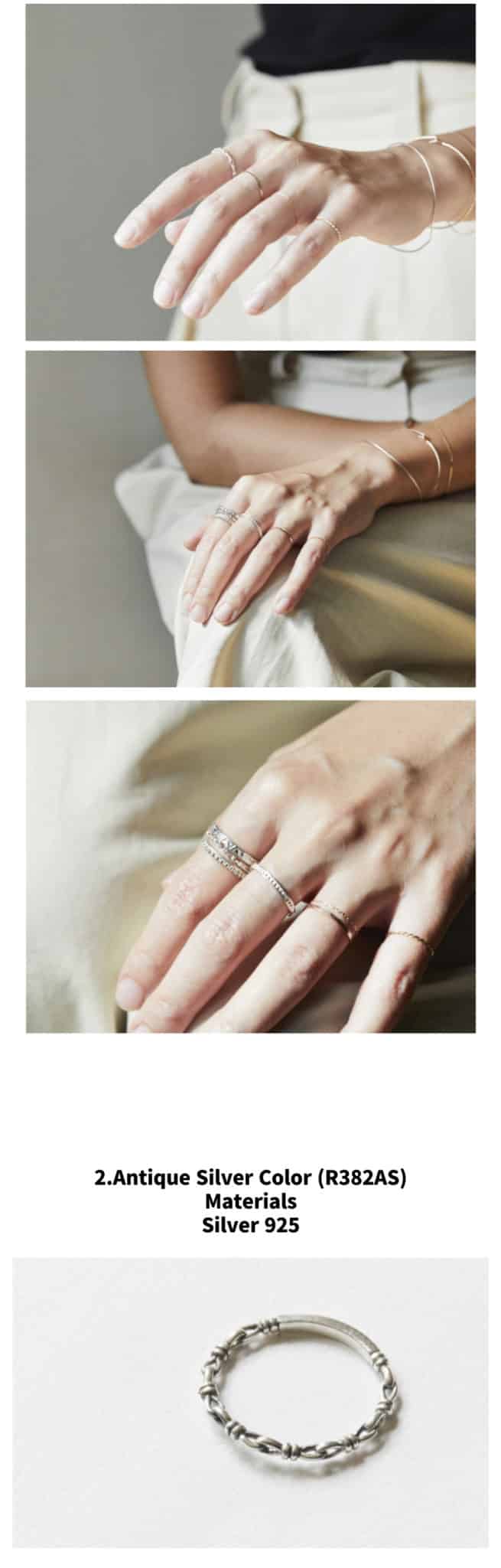 HANNA543/ R382 Rings/ BTS j-hope [Wearing] - Now In Seoul