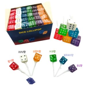 DICE CANDY/ YouTube/SNS/Popularity/ 6 flavors/ 30 pieces