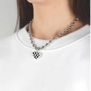 NONENON/ CHEX LOVE NEC(ball 6mm)/ Necklace