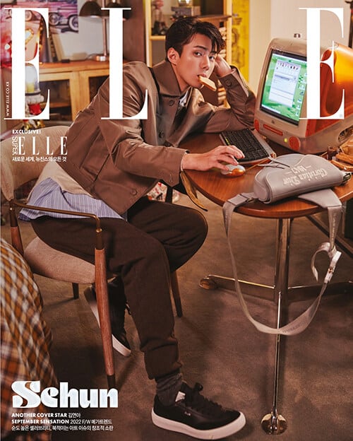 ELLE September 2022 Kim Yuna / EXO SEHUN