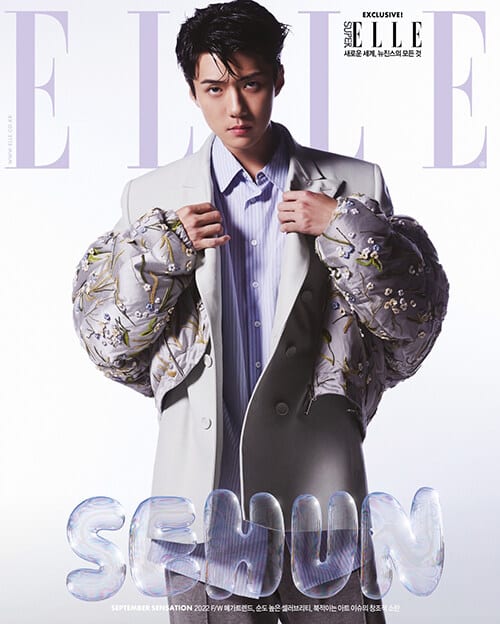 ELLE September 2022 Kim Yuna / EXO SEHUN