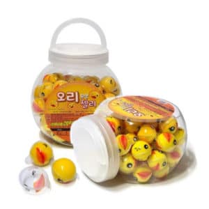 Duck-shaped jelly (18g x 50 pieces)