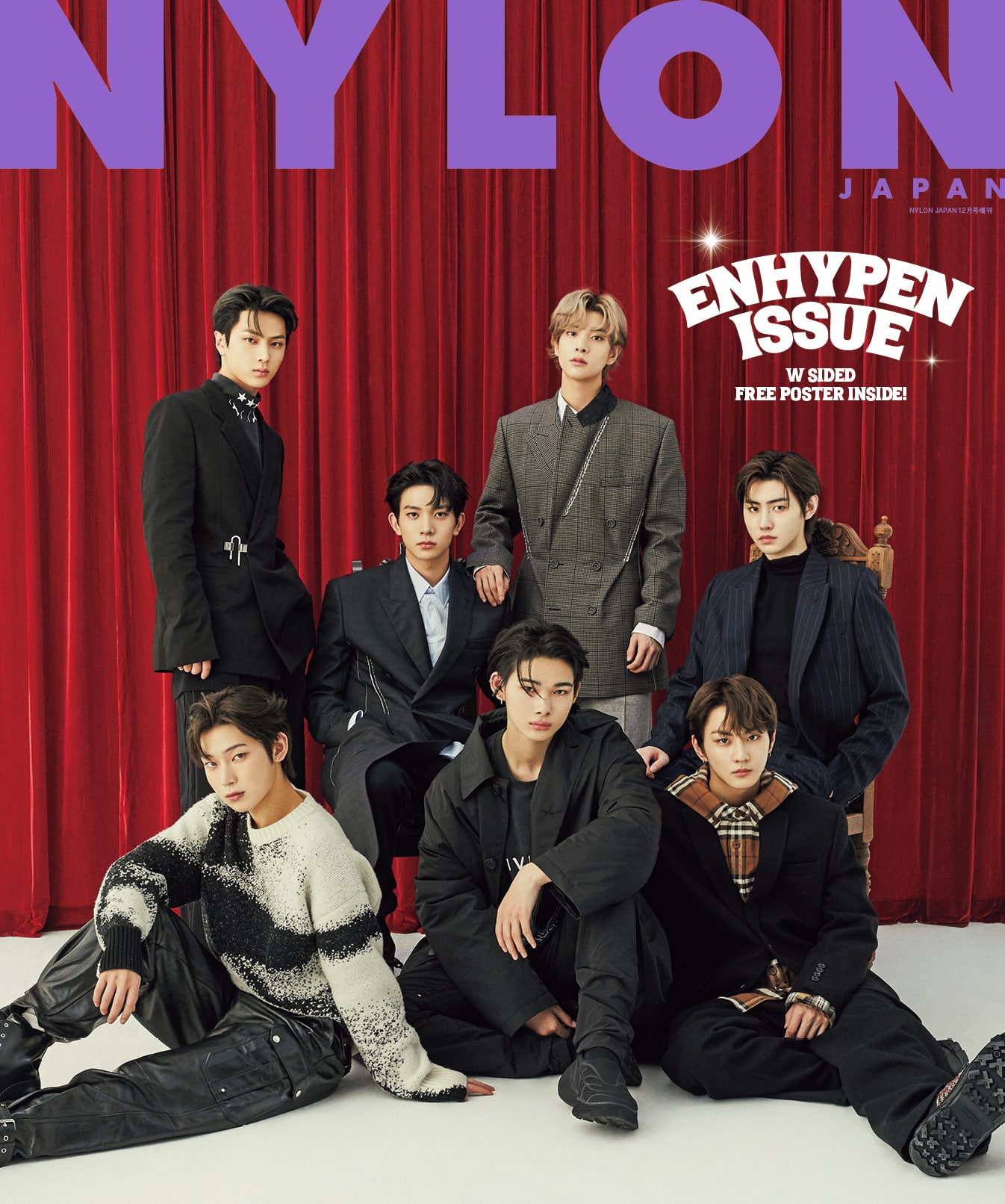 NYLON Japan December 2022 ENHYPEN