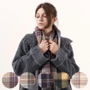CHECKMILLEN / TARTAN PLAID MUFFLER (5COLOR) / Wearing WONYOUNG