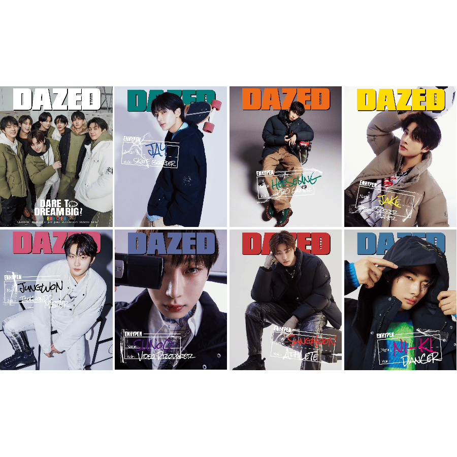 DAZED & CONFUSED Fall Edition 2022 ENHYPEN
