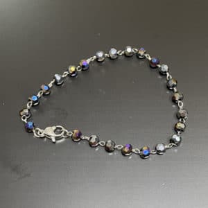 molecule / Chain Gemstone Bracelet 3size