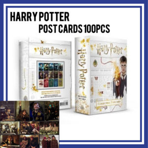 Harry Potter Post Card 100pcs/Post Card Book/Harry Potter Cards/Postcards/Harry Potter Goods/Hogwarts/Hermione/Ron Weasley/postcard lot