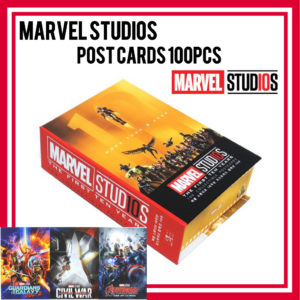 MARVEL STUDIOS Post Card 100pcs/Post Card Book/MARVEL Card/Postcard/Marvel Goods/Heroes/Iron/Captain/Guardians of the Galaxy/postcard lot