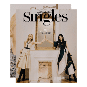 SINGLES January 2023 LE SSERAFIM KAZUHA, HUH YUNJIN