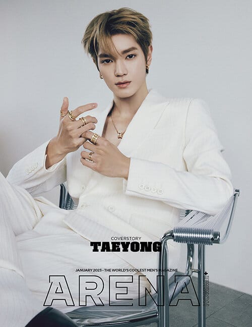 ARENA HOMME+ January 2023 NCT TAEYONG