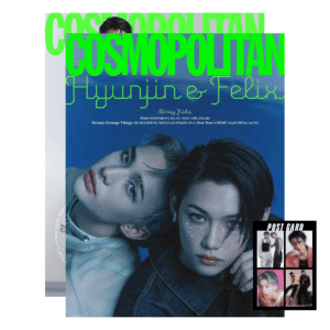 COSMOPOLITAN January 2023 Stray Kids HYUNJIN, FELIX