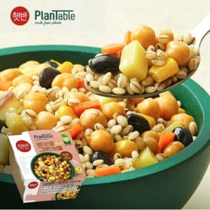 CJ Plantable Vegan Chickpea Grain Bowl 160g x 3P Sweet Vegetable protein