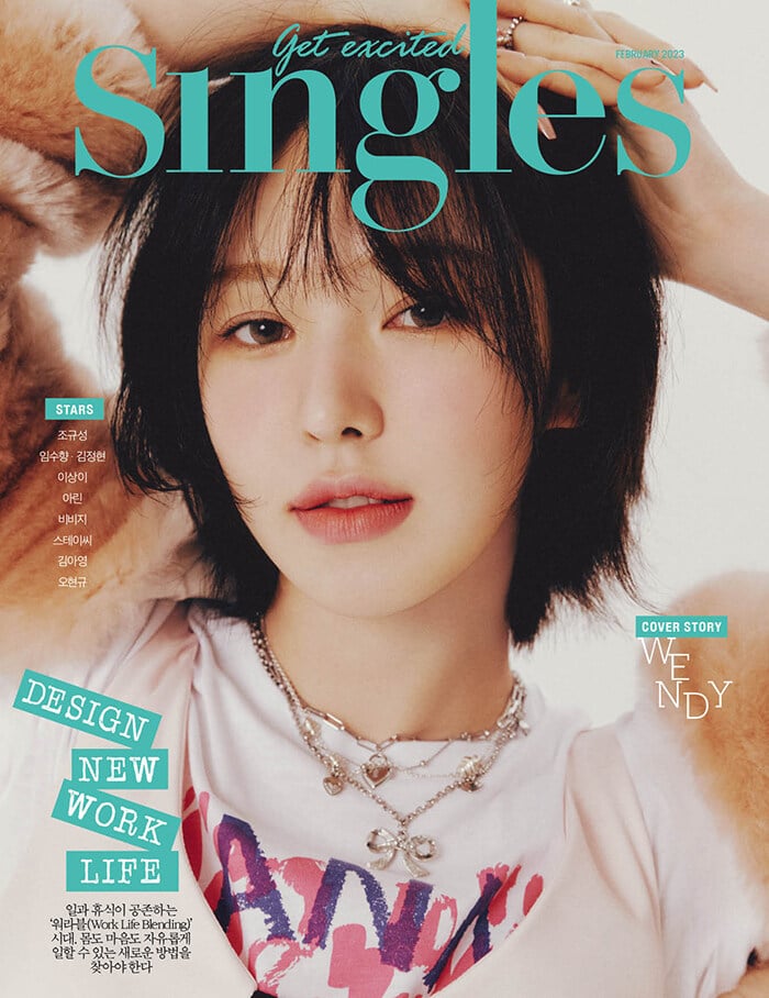 SINGLES February 2023 Red Velvet WENDY