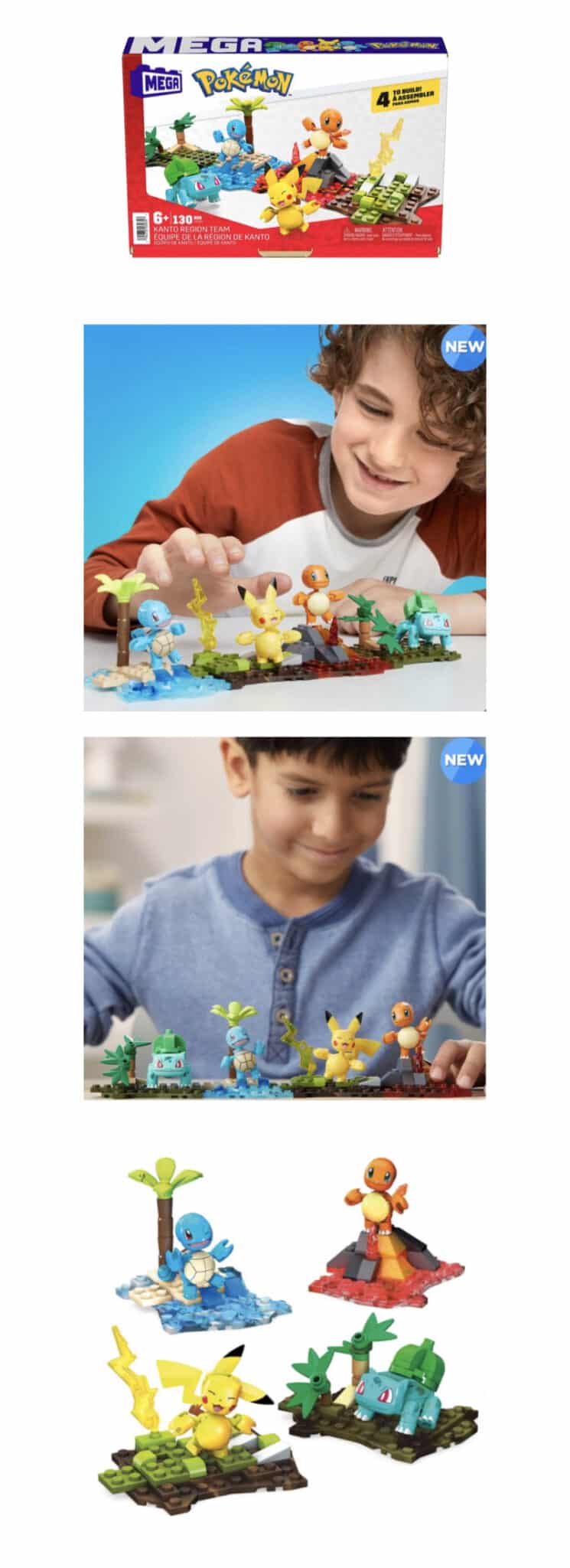MEGA / Pokemon Build & Show Mini 4 Pack / C - Now In Seoul