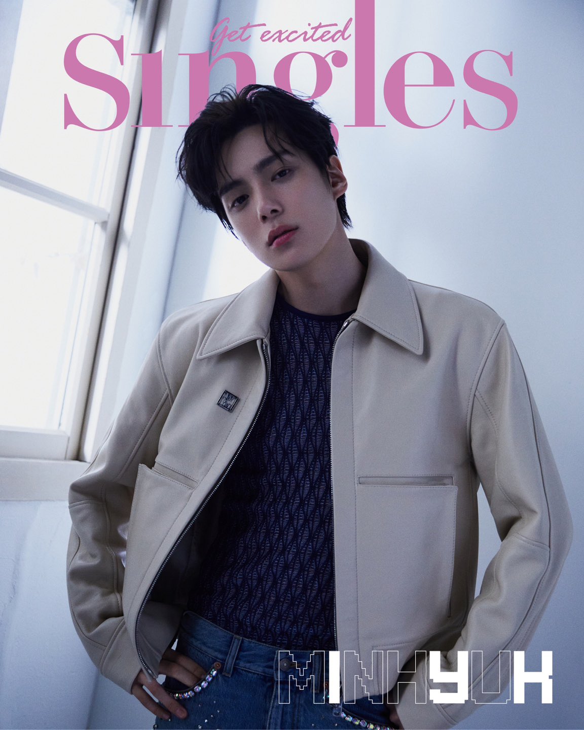 SINGLES April 2023 MONSTA X MINHYUK