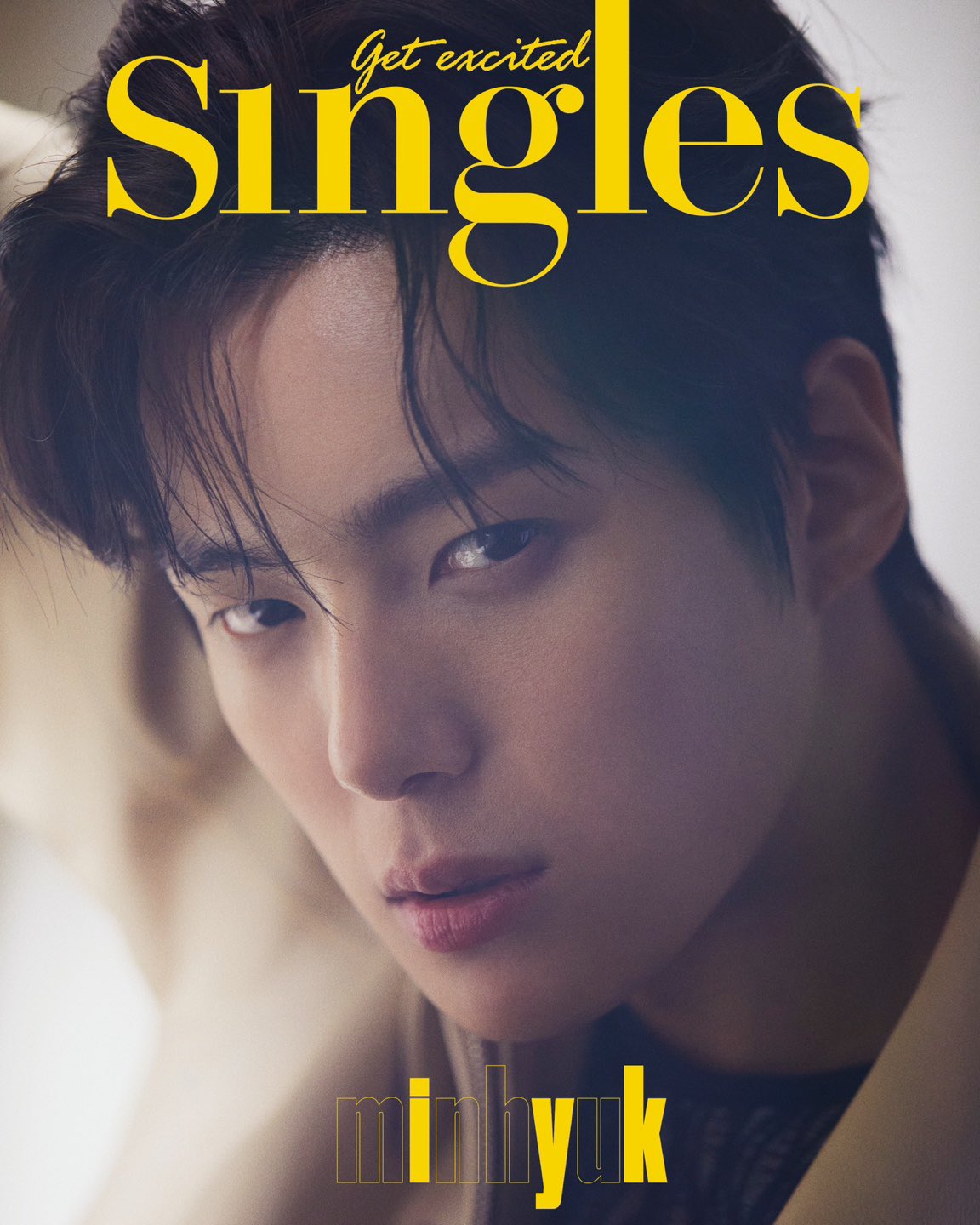 SINGLES April 2023 MONSTA X MINHYUK