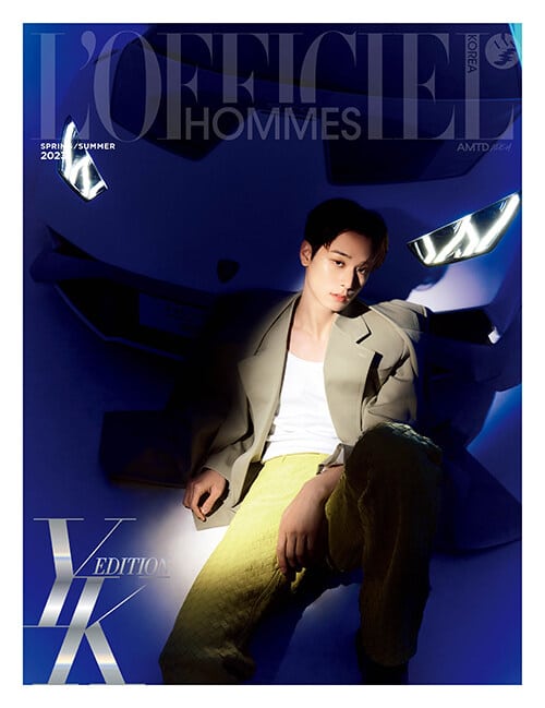 L'OFFICIEL Hommes YK Edition Spring/Summer 2023 THE BOYZ JUYEON, YOUNGHOON
