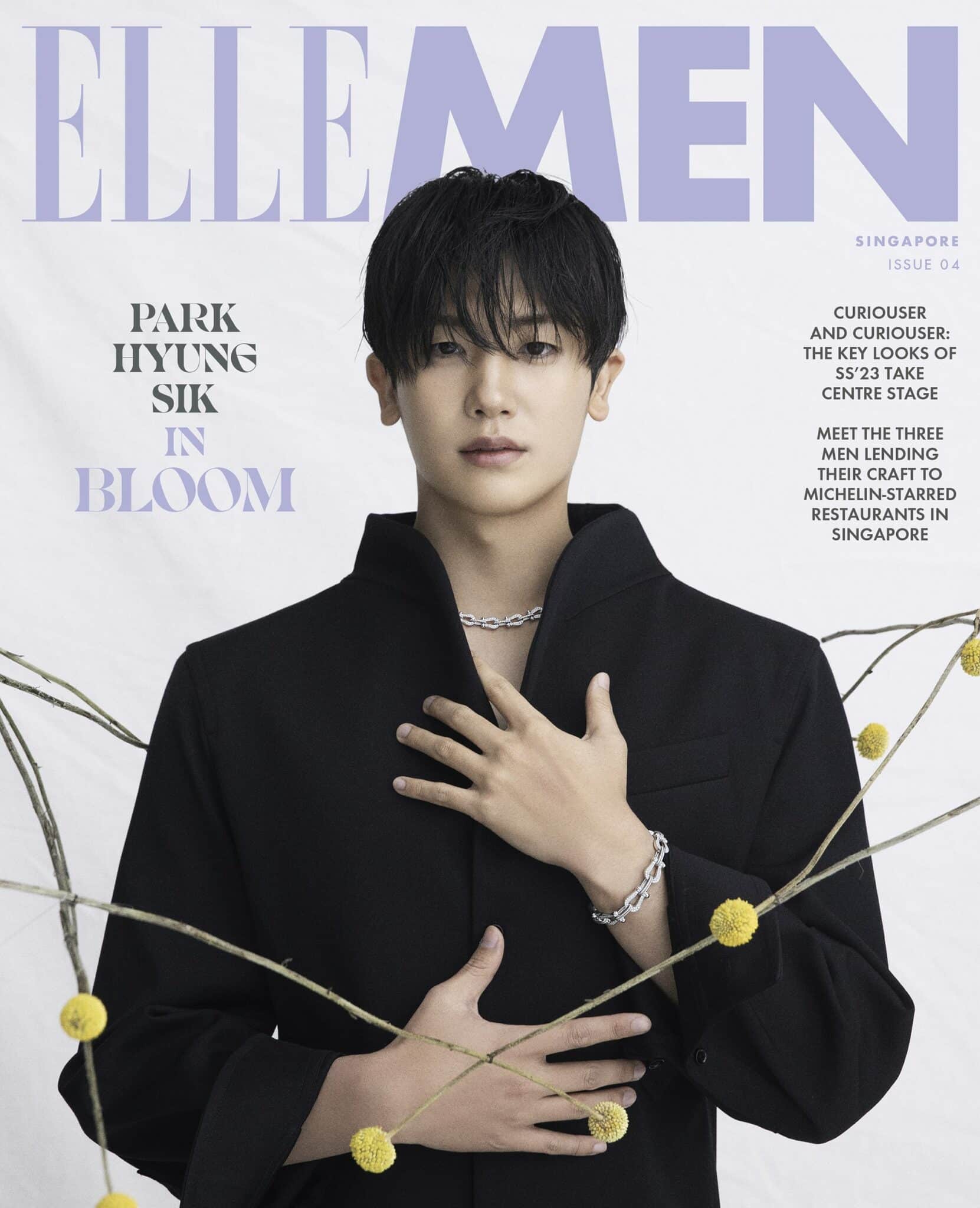ELLE MEN Singapore April 2023 ZE:A Park Hyungsik - Now In Seoul