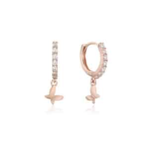 COTTINY / Blooming Butterfly One-Touch Earrings